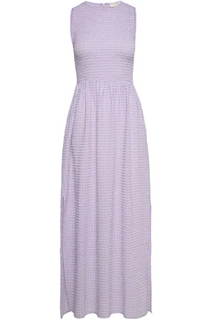 Notes Du Nord Darcy Smock Dress Purple