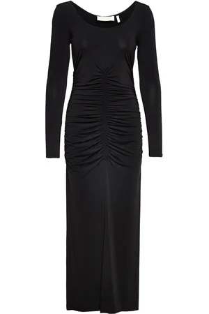Notes Du Nord Melanie Midi Dress Black