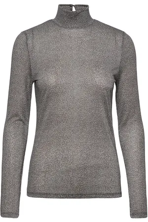 Dante 6 Roux Print Lurex Top Grey