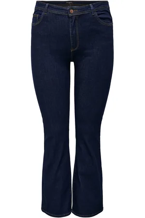 ONLY Carsally Hw Flared Jeans Dnm Bj370 Noos Blue