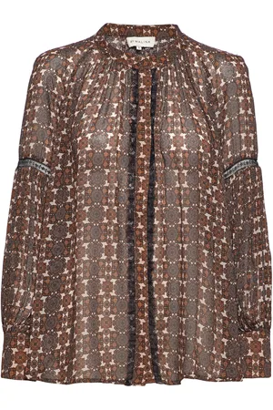 By Malina Ant Lla Blouse Brown