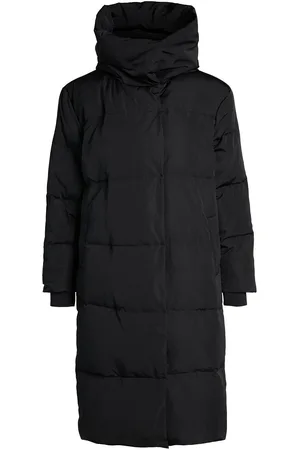 Object Objlouise Long Down Jacket Black