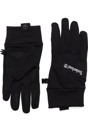 Timberland Stretch Colorblock Softshell Fleeceglove Black Black