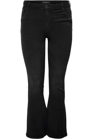 ONLY Carsally Hw Flared Jeans Bj165 Noos Black