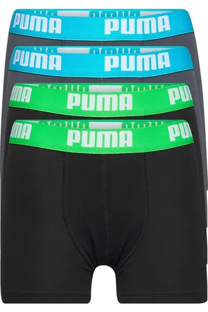 PUMA Boys Basic Boxer 4P Ecom Black