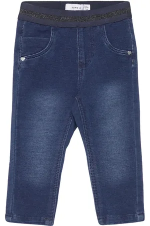 NAME IT Nmfsalli Slim Swe Jeans 1190-Bo Noos Blue
