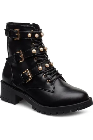 Bianco Biapearl Biker Boot Black