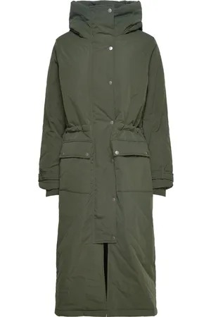 Object Objkatie Long Coat Khaki