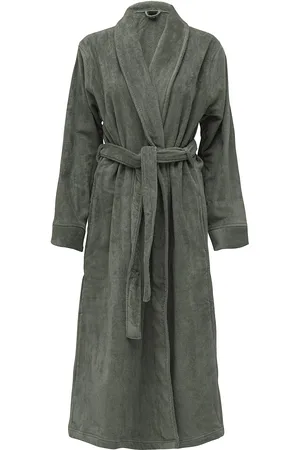 Høie of Scandinavia Svanen Terry Velour Robe Grey