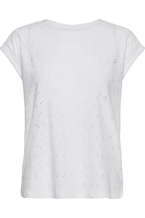 Freequent Fqblond-Tee-Flower White