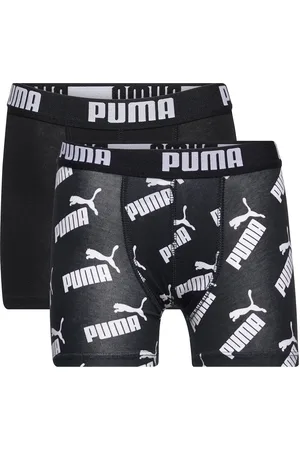 PUMA Boys Aop Boxer 2P Patterned