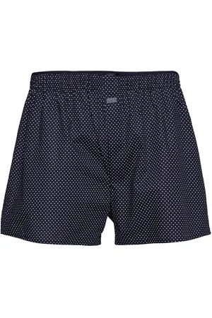 Jockey Boxer Woven 1-P Blue