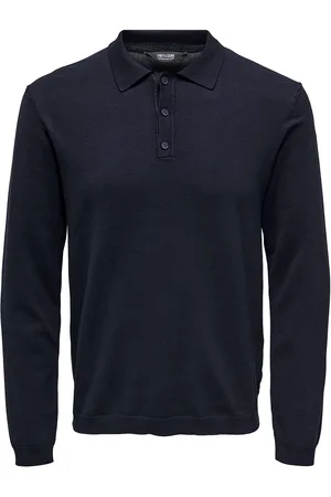 Only & Sons Onswyler Life Ls Polo Knit Black
