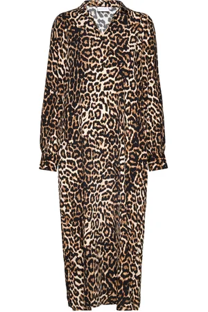 Coster Copenhagen Dress With Leo Print Patterned