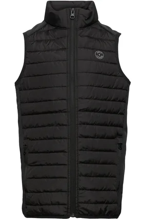 JACK & JONES Jjemulti Bodywarmer Collar Jnr Jack & J S Black