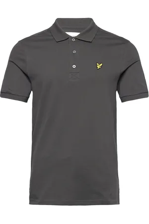 Lyle & Scott Plain Polo Shirt Grey
