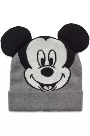 NAME IT Mænd Hatte - Nmmalmin Mickey Knithat Wdi Grey