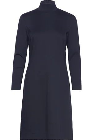 ESPRIT Punto Jersey Dress Navy