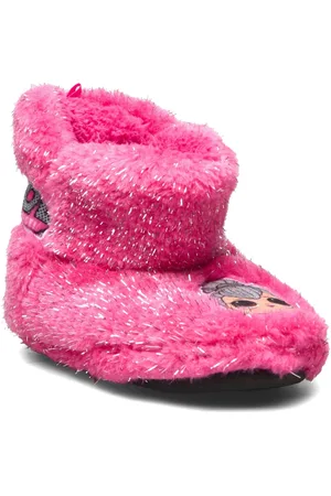 Leomil Girls Houseshoes Pink