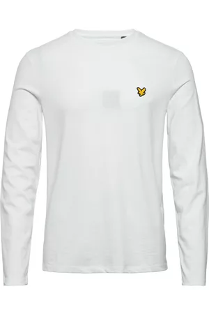 Lyle & Scott Mænd Toppe - Long Sleeve Martin Top White