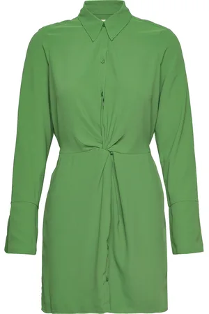 Abercrombie & Fitch Anf Womens Dresses Green