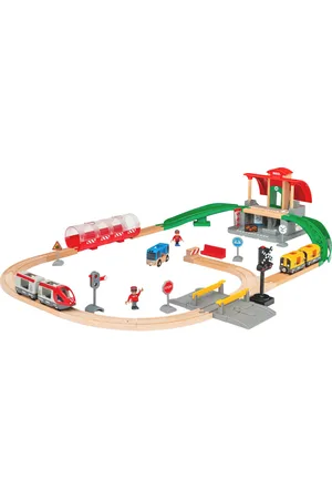 Brio 33989 Centralstation Sæt Patterned