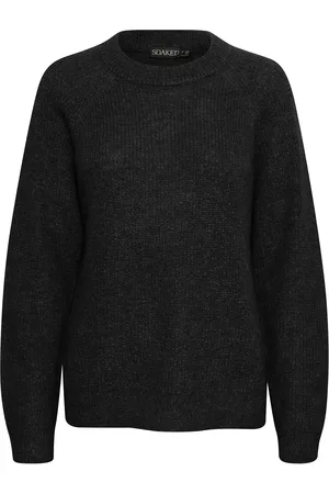 Soaked in Luxury Sltuesday Raglan Pullover Ls Black
