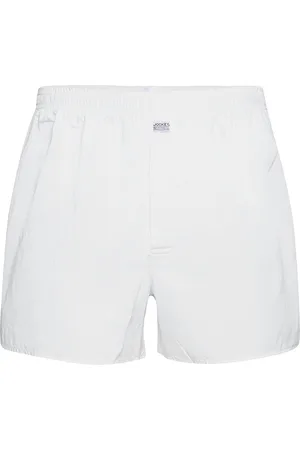 Jockey Boxer Woven 1-P White