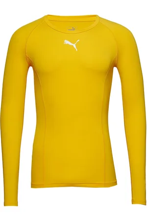 PUMA Liga Baselayer Tee Ls Yellow