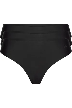 DANISH ENDURANCE Invisible Thong 3 Pack Black