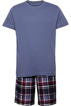 Jockey Pyjama Short Knit Blue