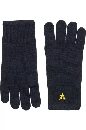 Lyle & Scott Handsker - Racked Rib Gloves Blue