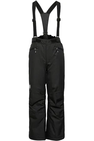 Color Kids Ski Pants W. Pockets Black