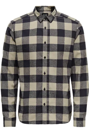 Only & Sons Onsgudmund Ls Checked Shirt Noos Patterned