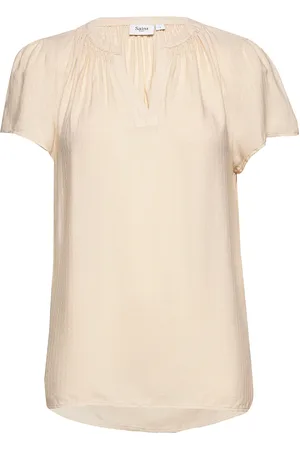 Saint Tropez Brittasz Ss Top Cream