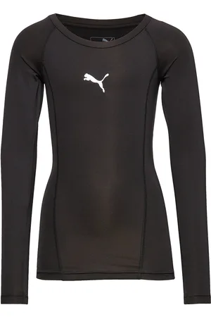 PUMA Liga Baselayer Tee Ls Jr Black