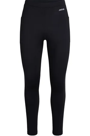 ZEBDIA Men Running Tights Black