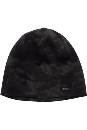 Bula Camo Printed Wool Beanie Patterned