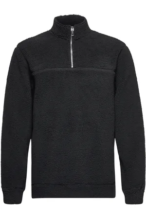 Only & Sons Onsremy Reg 1/4 Zip Swt Black