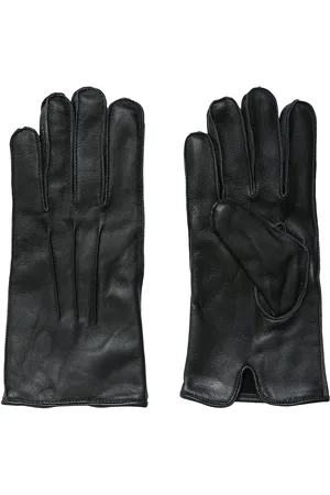 SELECTED Slhzain Leather Gloves Black