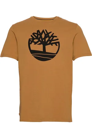 Timberland Tree Logo Short Sleeve Tee Brown