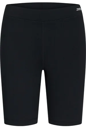 ZEBDIA Women Short Sports Tights Black