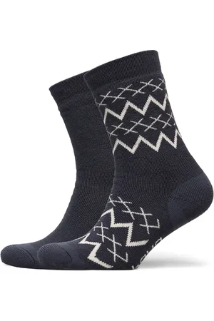 Johaug 2-Pk Wool Socks Patterned