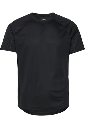 ZEBDIA Men Sports S/S T-Shirt Black