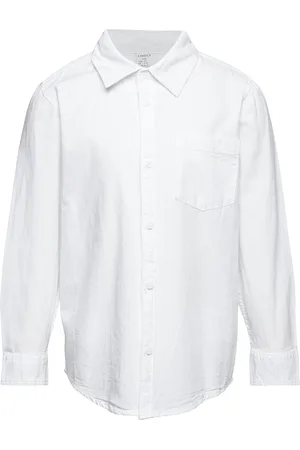 Lindex Shirt Preppy Oxford White