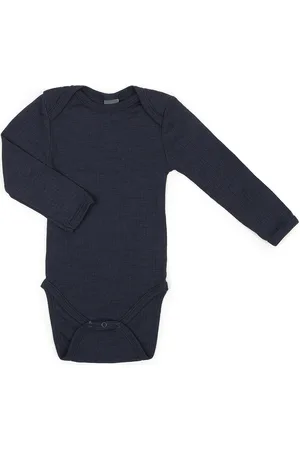 Smallstuff Body Ls, Navy Drop Needle, Merino Wool Blue