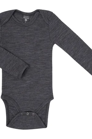 Smallstuff Body Ls, Dark Grey Drop Needle, Merino Wool Grey