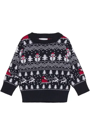 Christmas Sweats The Stylish Christmas Jumper Navy Black