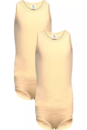 Green Cotton Piger Undertøjssæt - Underwear Set Brief Girl 2-Pack Yellow