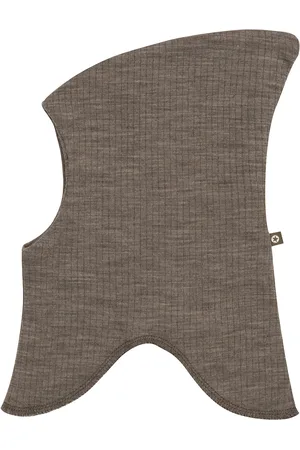 Smallstuff Balaclava, 2 Layers, Nature Drop Needle, Merino Wool Brown
